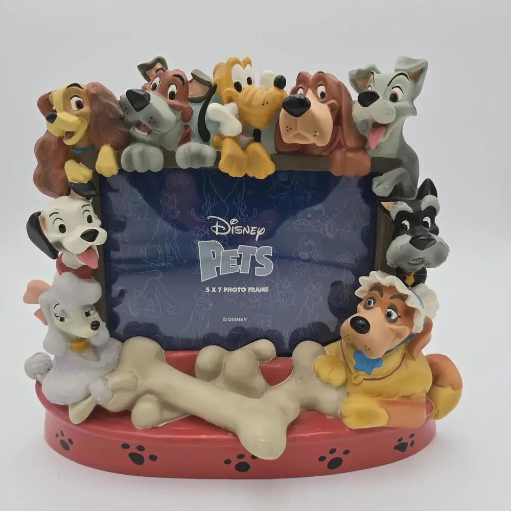 Disney Pets 5x7 Photo Frame Featuring Classic Disney Dog Characters
